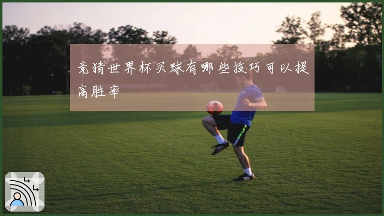 竞猜世界杯买球有哪些技巧可以提高胜率