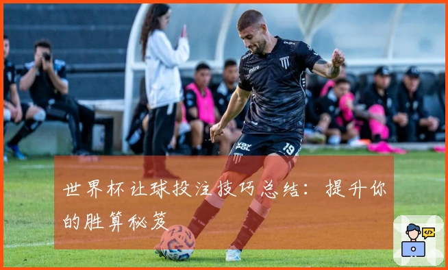 世界杯让球投注技巧总结：提升你的胜算秘笈
