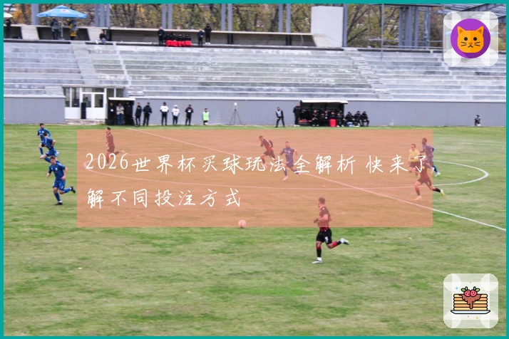2026世界杯买球玩法全解析 快来了解不同投注方式